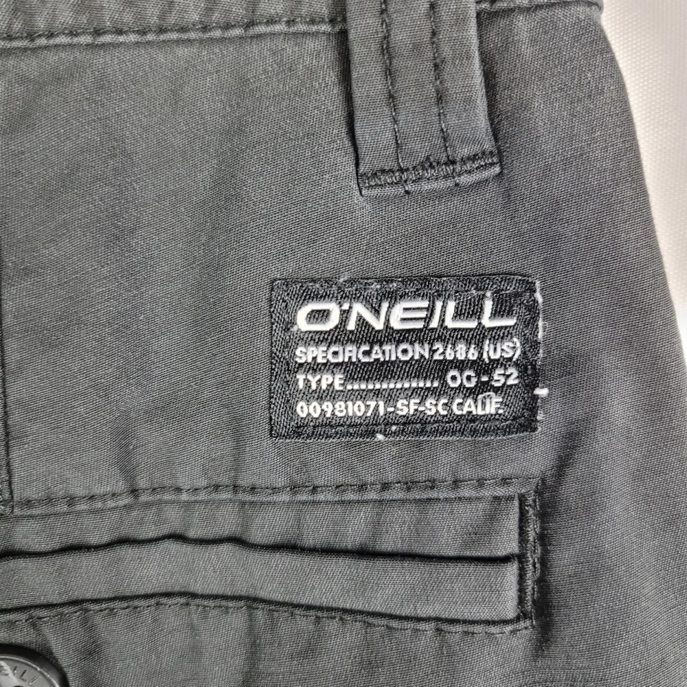 O'NEILL Mission Hybrid Standard Fit Black Outdoor Chino Pants Mens Size 28